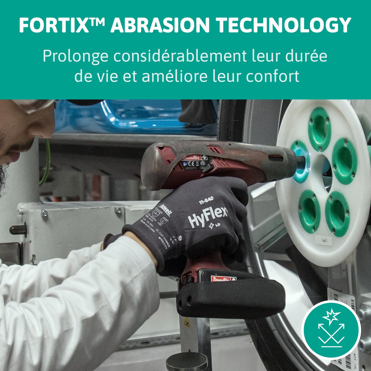 ansell-hyflex-11-840-gants-nitrile-noir-xs-lot-12-paires image 6
