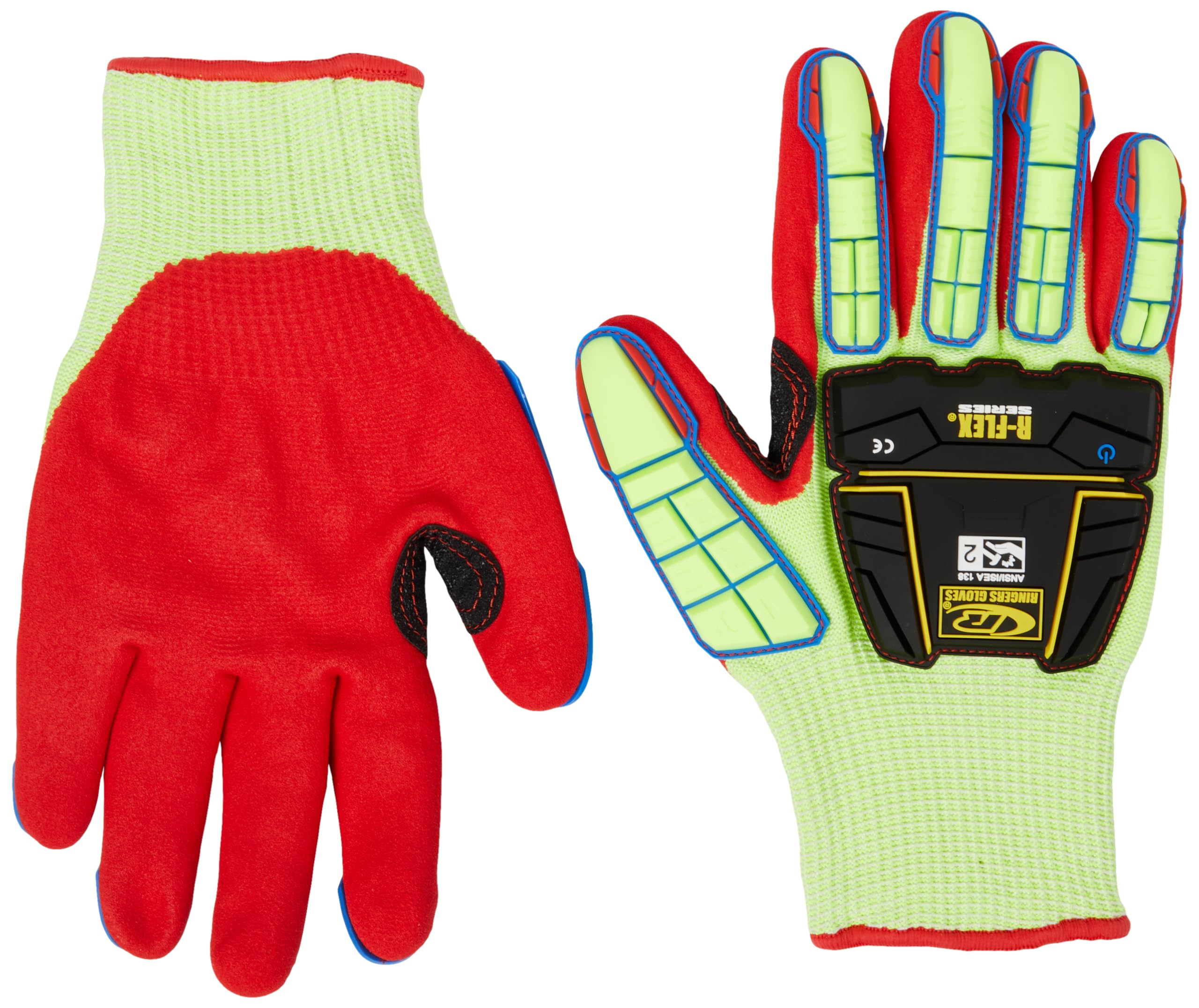 ansell-ringers-r085-gants-de-travail-lot-de-8-m-canique image 1