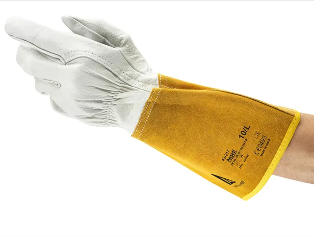 ansell-activarmr-43-217-gants-soudure-tig-jaune-2xl-lot-6-cuir image 1