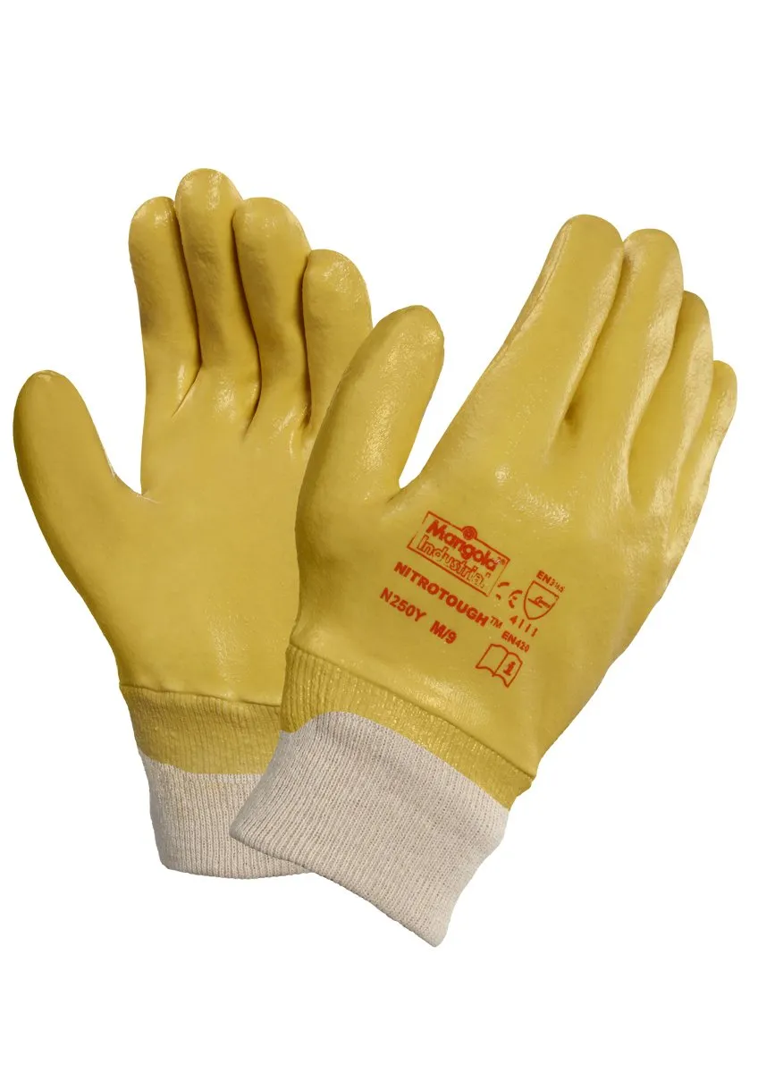 ansell-activarmr-n250y-gants-de-travail-ol-ofuges-jaunes-s-lot-12-paires image 1