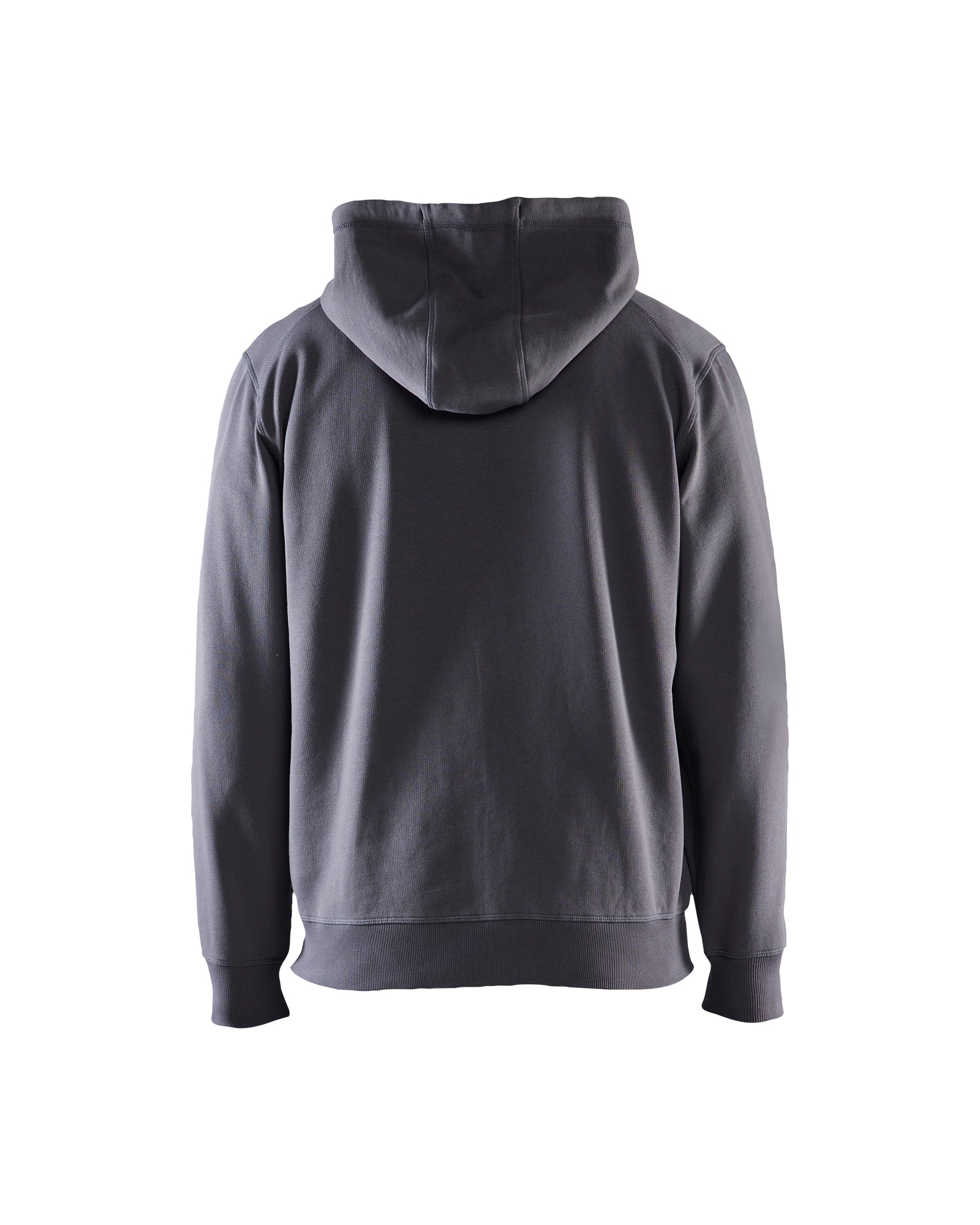 blaklader-blanks-sweat-capuche-zipp-gris-coton image 2