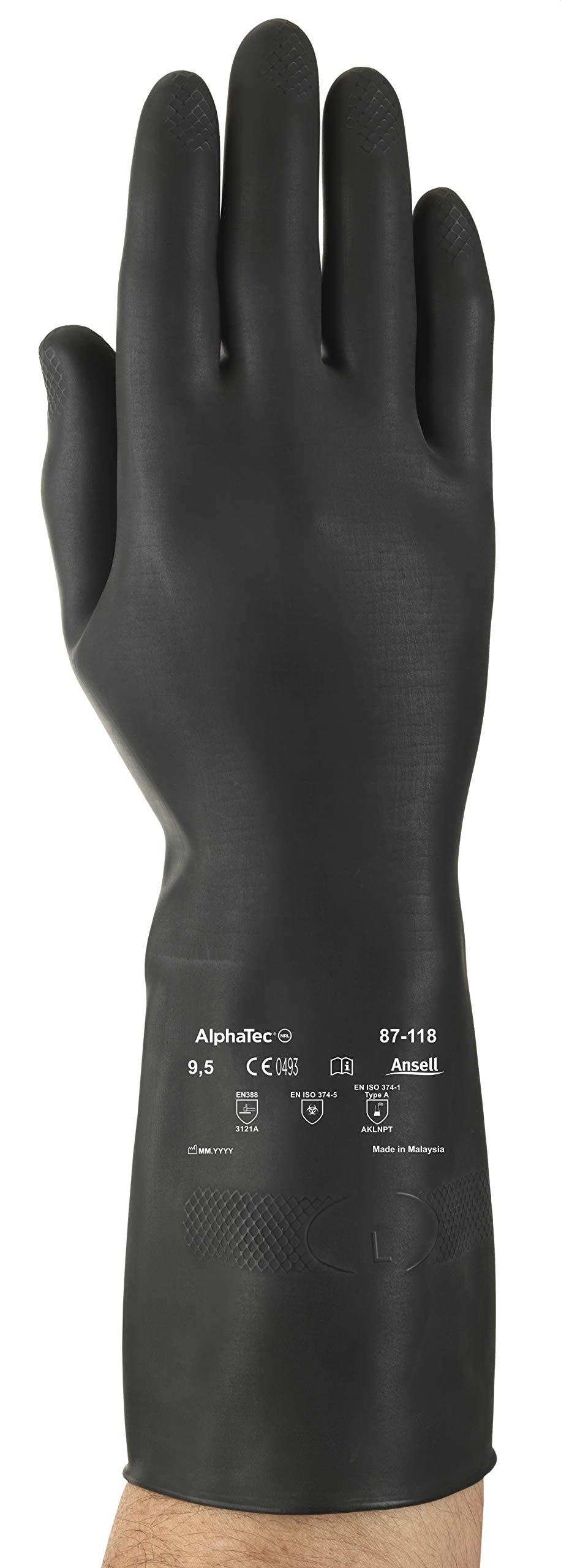 ansell-alphatec-87-118-gants-latex-chimique-noir-taille-xl image 2