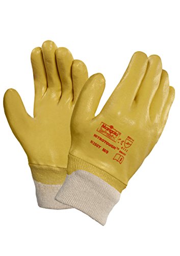 ansell-activarmr-n250y-gants-de-travail-ol-ofuges-jaunes-s-lot-12-paires image 2
