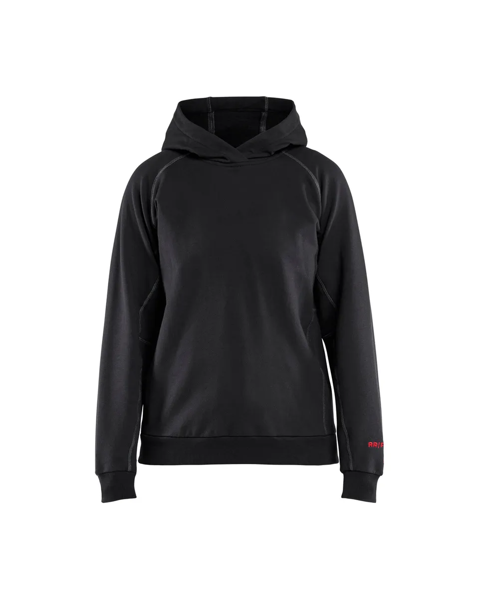 blaklader-women-s-flame-resistant-hoodie-sweat-femme-noir-cat-2 image 1
