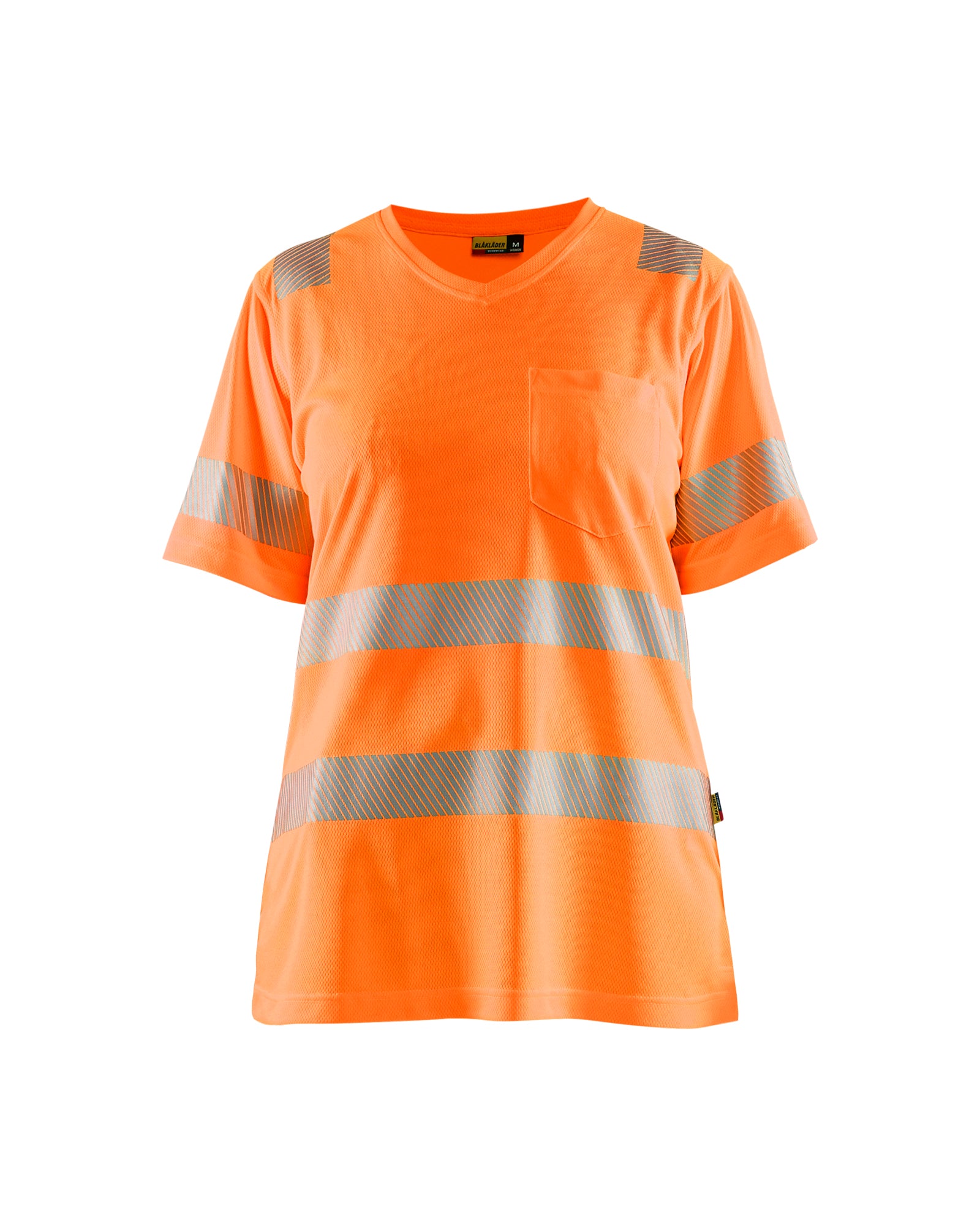 blaklader-t-shirts-hi-vis-t-shirt-haute-visibilit-orange-classe-3 image 1