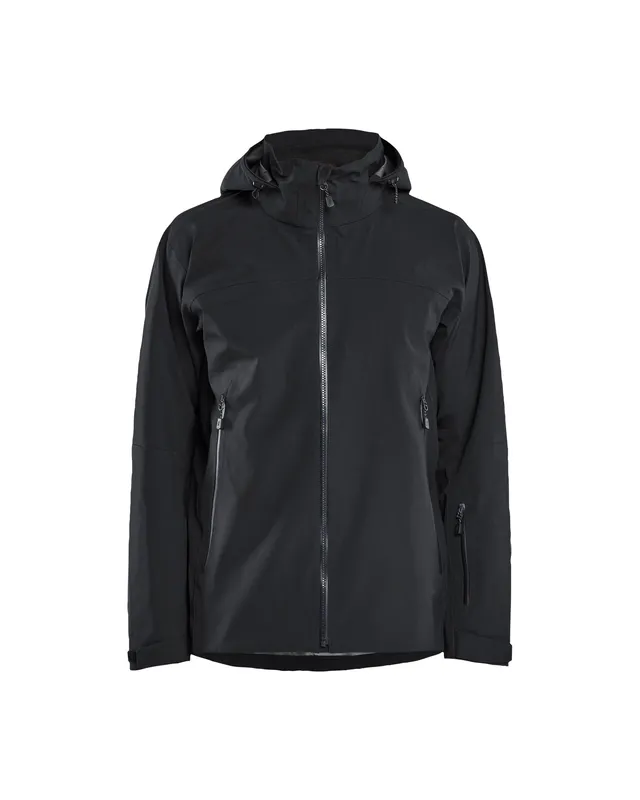 blaklader-cascade-veste-coquille-noire-3-couches-imperm-able image 1