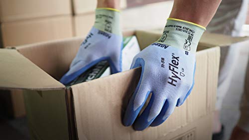 ansell-hyflex-11-518-gants-anti-coupure-bleus-taille-l-12-paires image 7