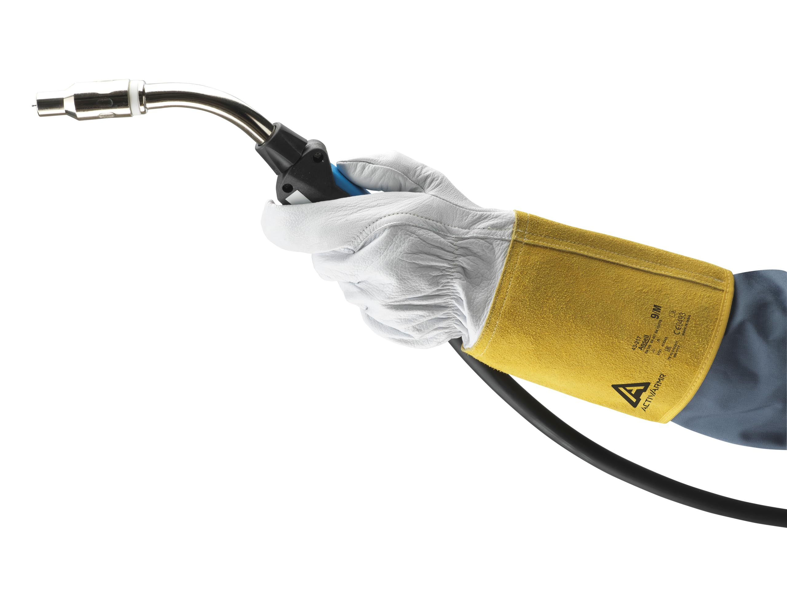 ansell-activarmr-43-217-gants-soudure-tig-jaune-2xl-lot-6-cuir image 5