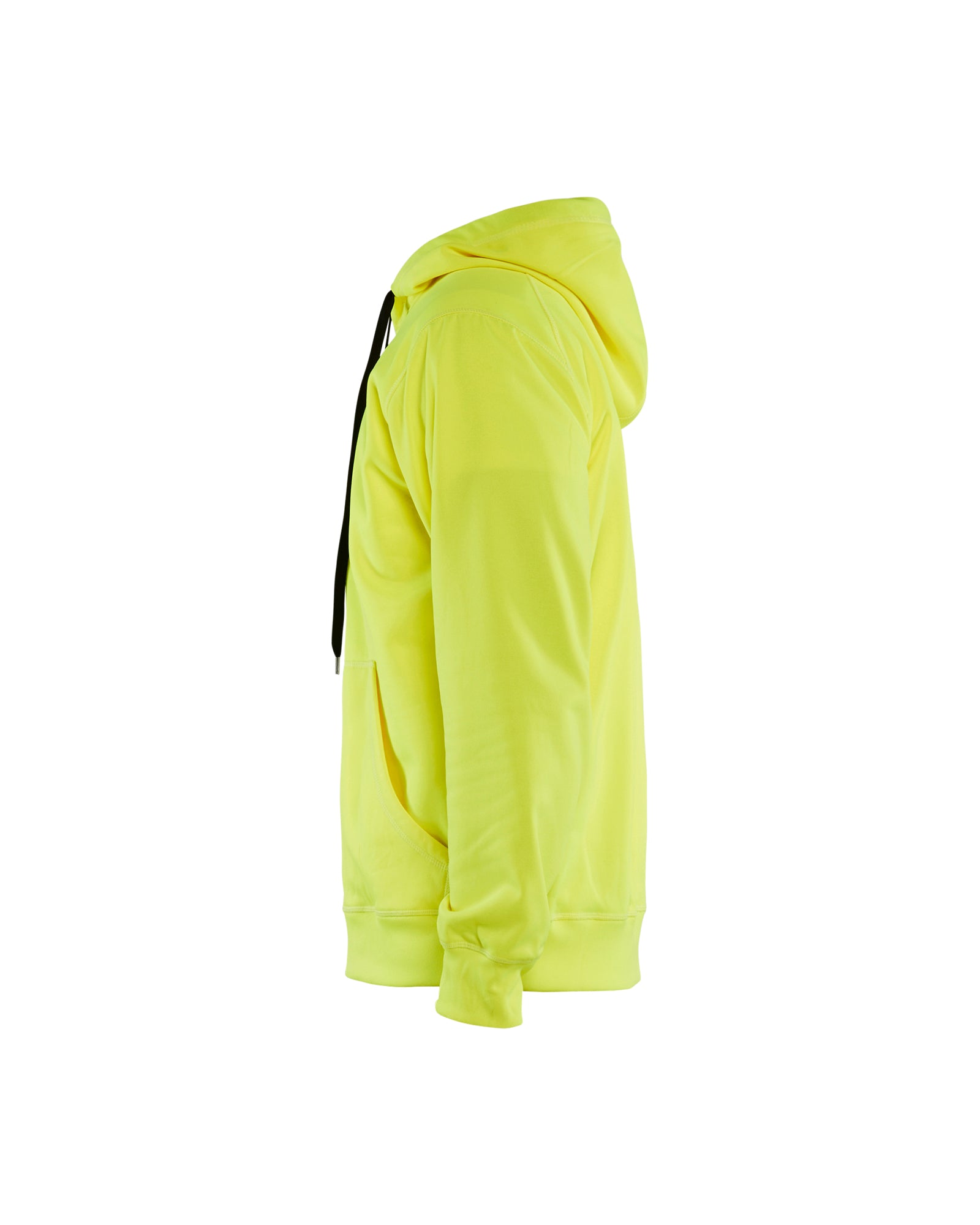 blaklader-hoodies-visibility-hoodie-jaune-coton-logo image 4