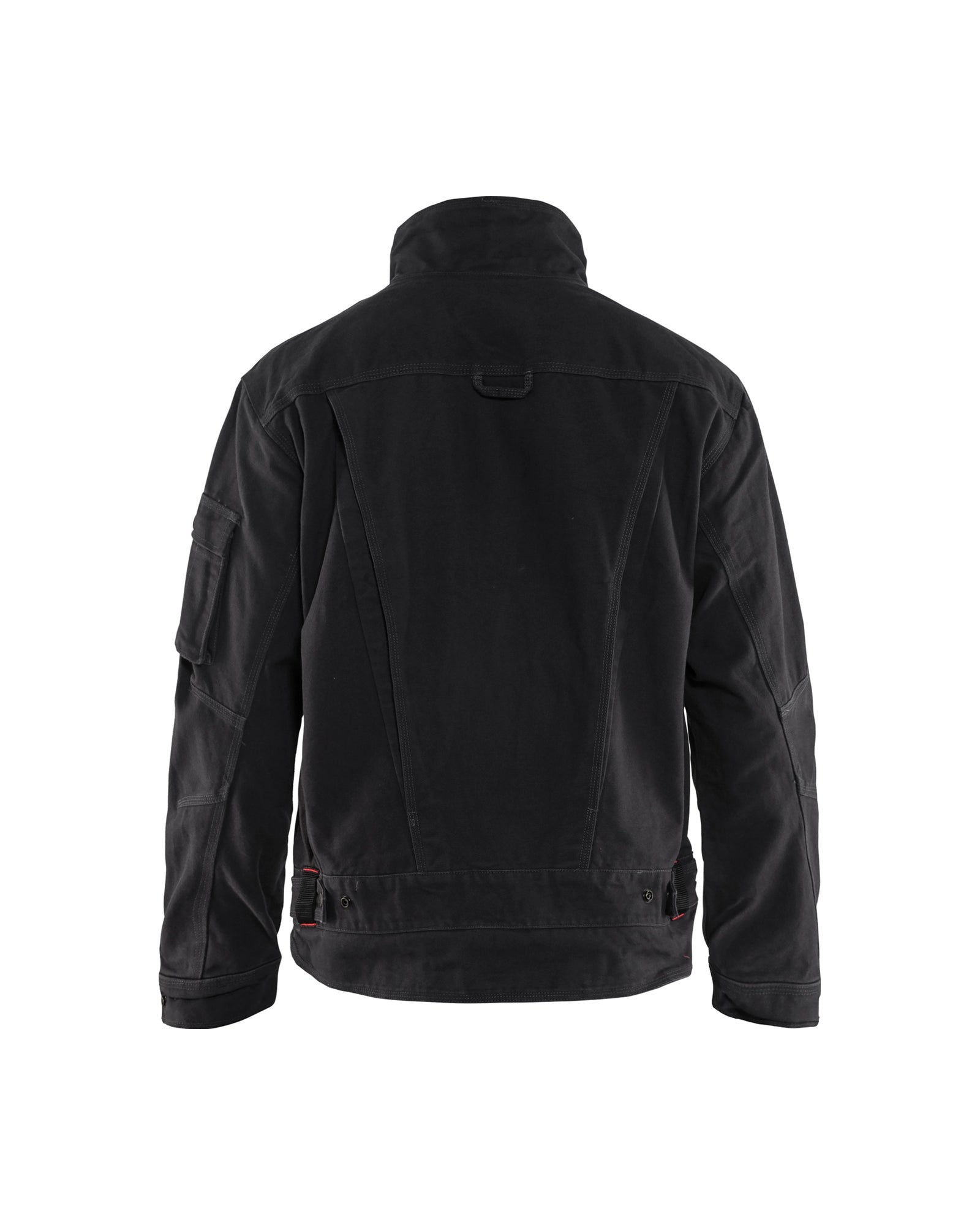 blaklader-brawny-canvas-veste-travail-noire-toile-coton-15-poches image 2