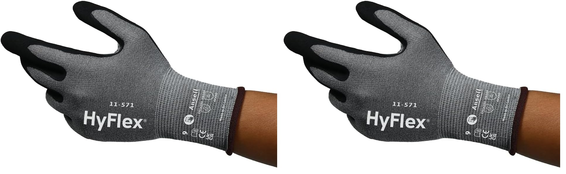 ansell-hyflex-11-571-gants-anti-coupures-gris-taille-s-1-paire image 7
