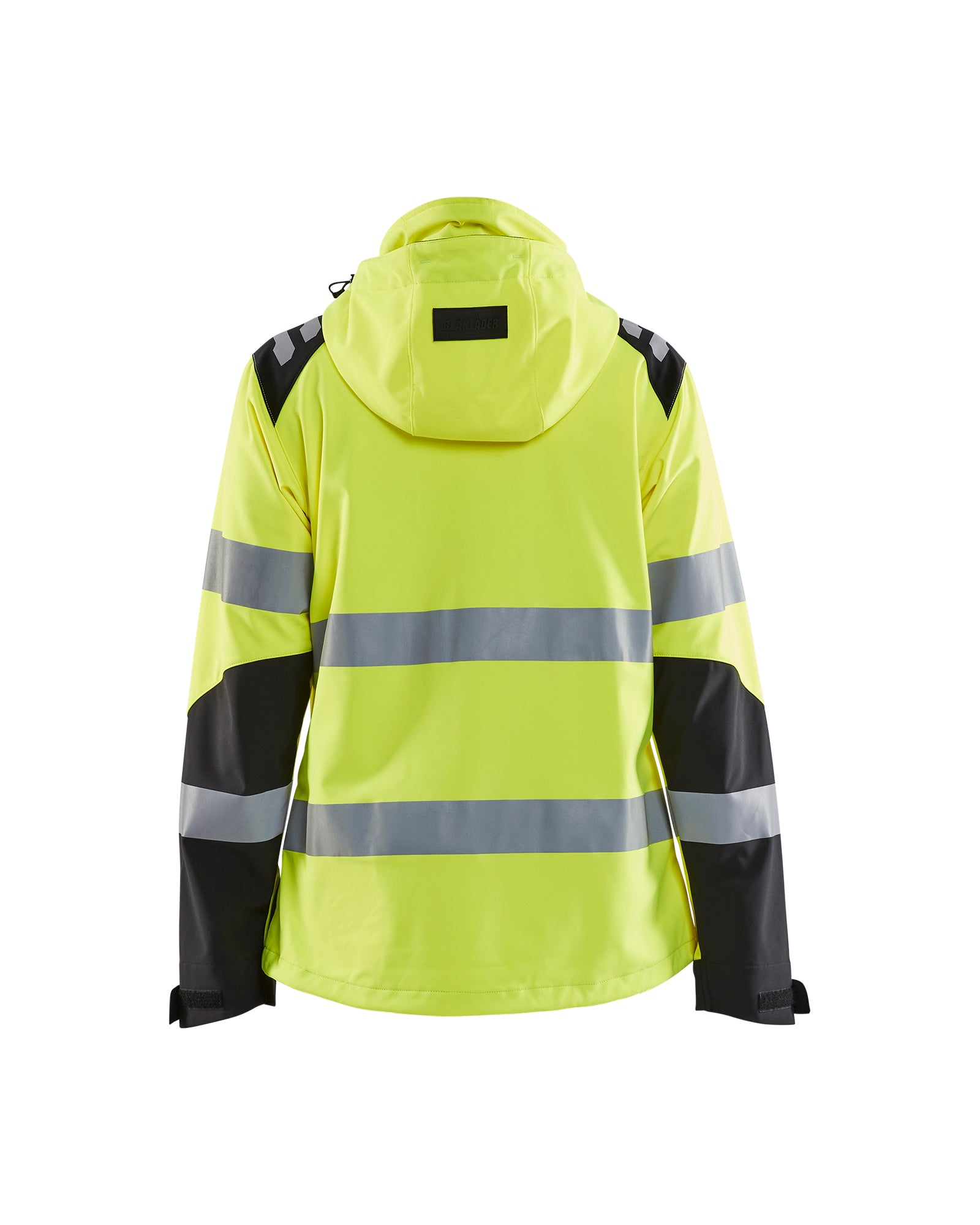 blaklader-softshell-veste-haute-visibilit-femme-jaune image 2