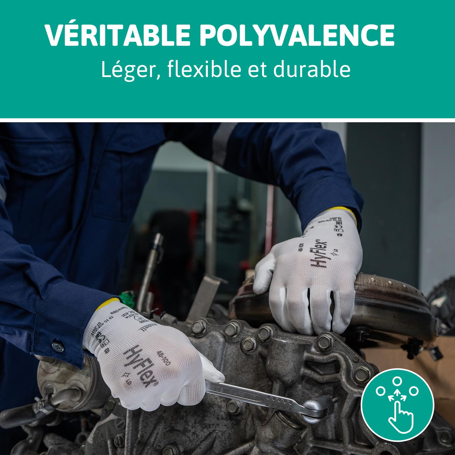 ansell-hyflex-11-800-gants-nitrile-blancs-taille-6-xs image 6