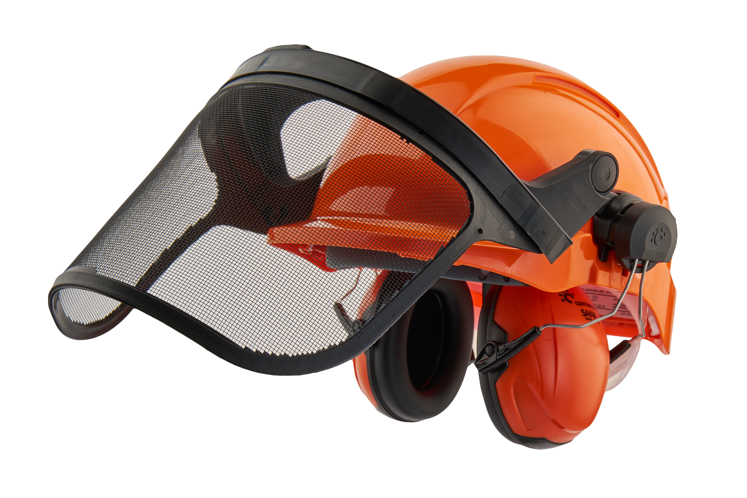 centurion-concept-kit-forestier-casque-visi-re-grillag-e-orange image 4