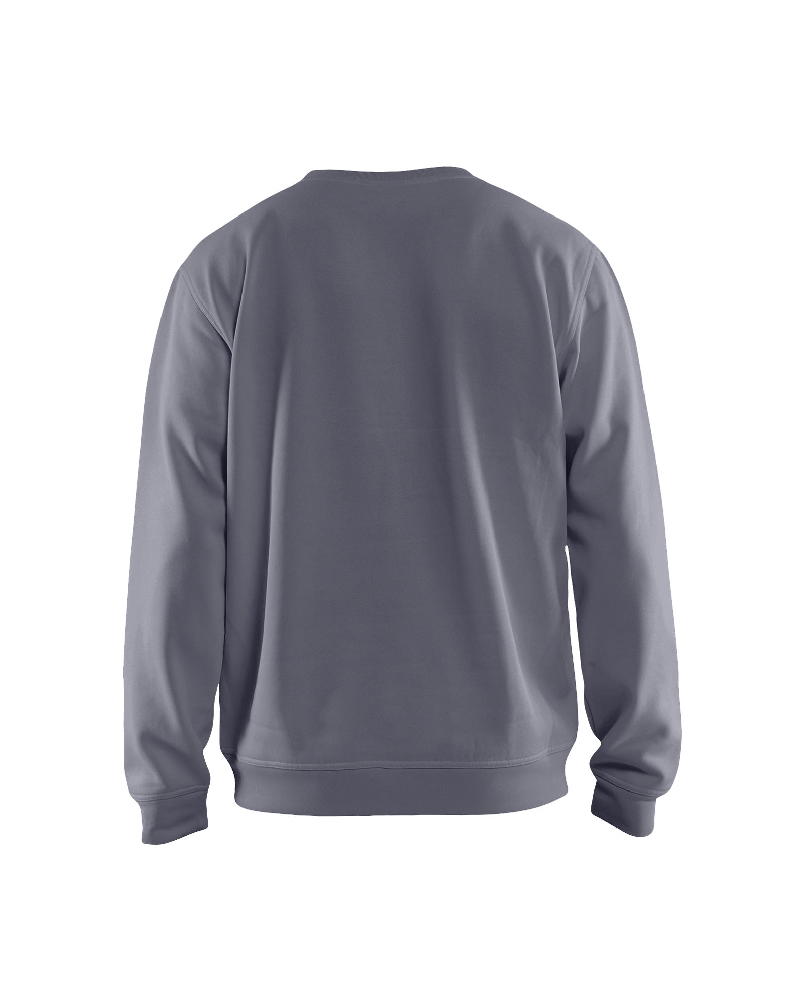 blaklader-blanks-sweatshirt-gris-coton-col-rond image 2