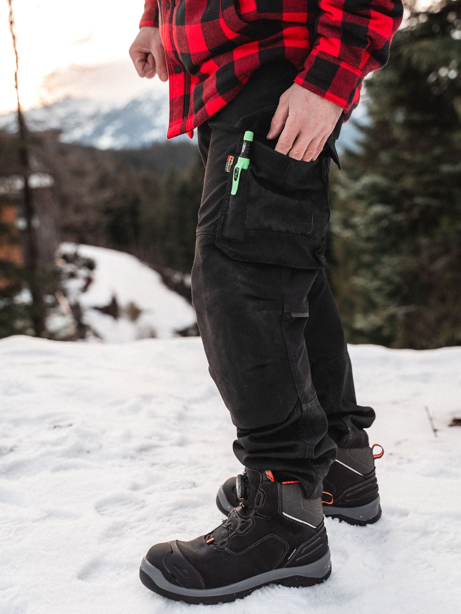 blaklader-caldera-pro-pantalon-travail-noir-stretch image 8