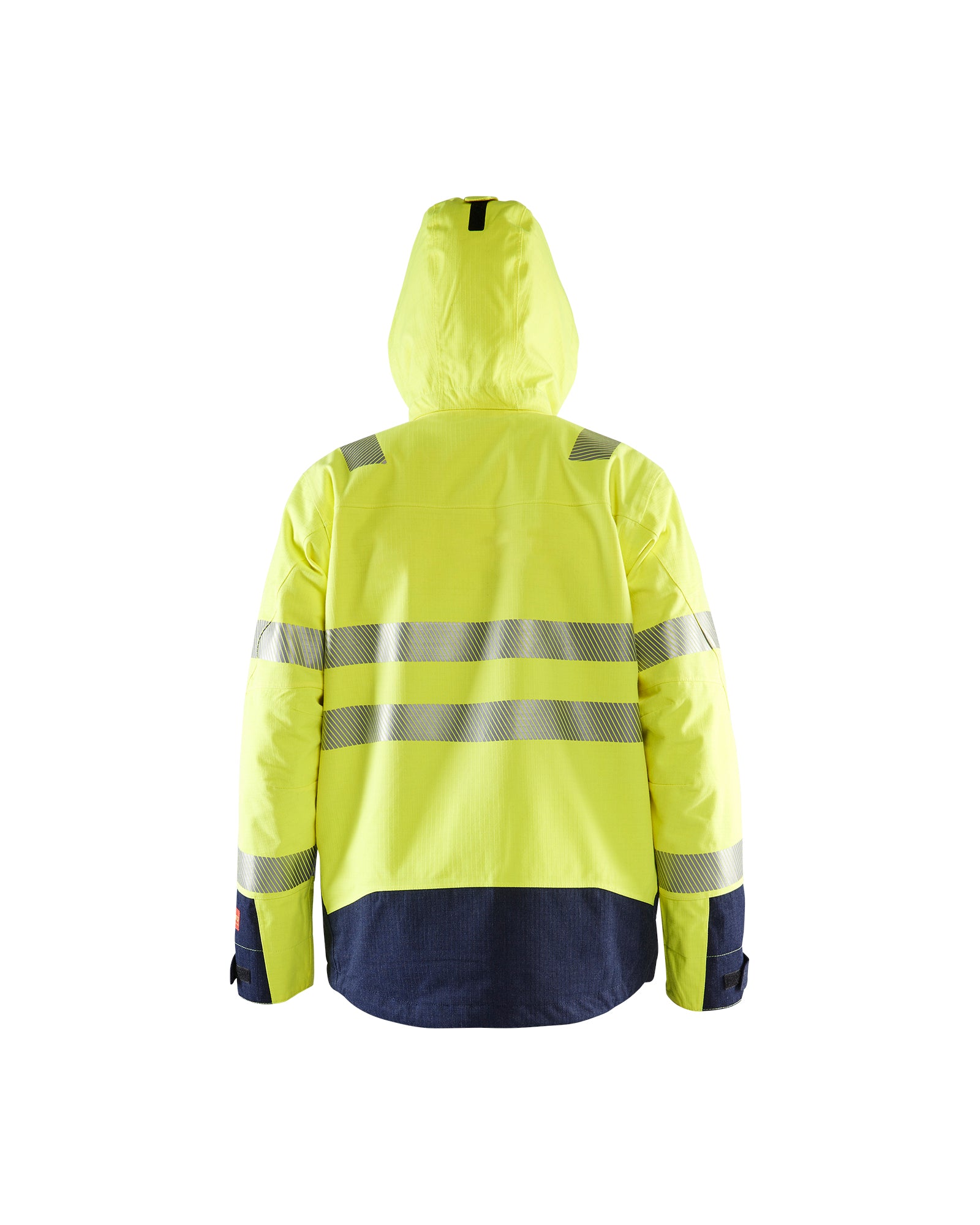 blaklader-shell-veste-haute-visibilit-fr-jaune-marine image 3