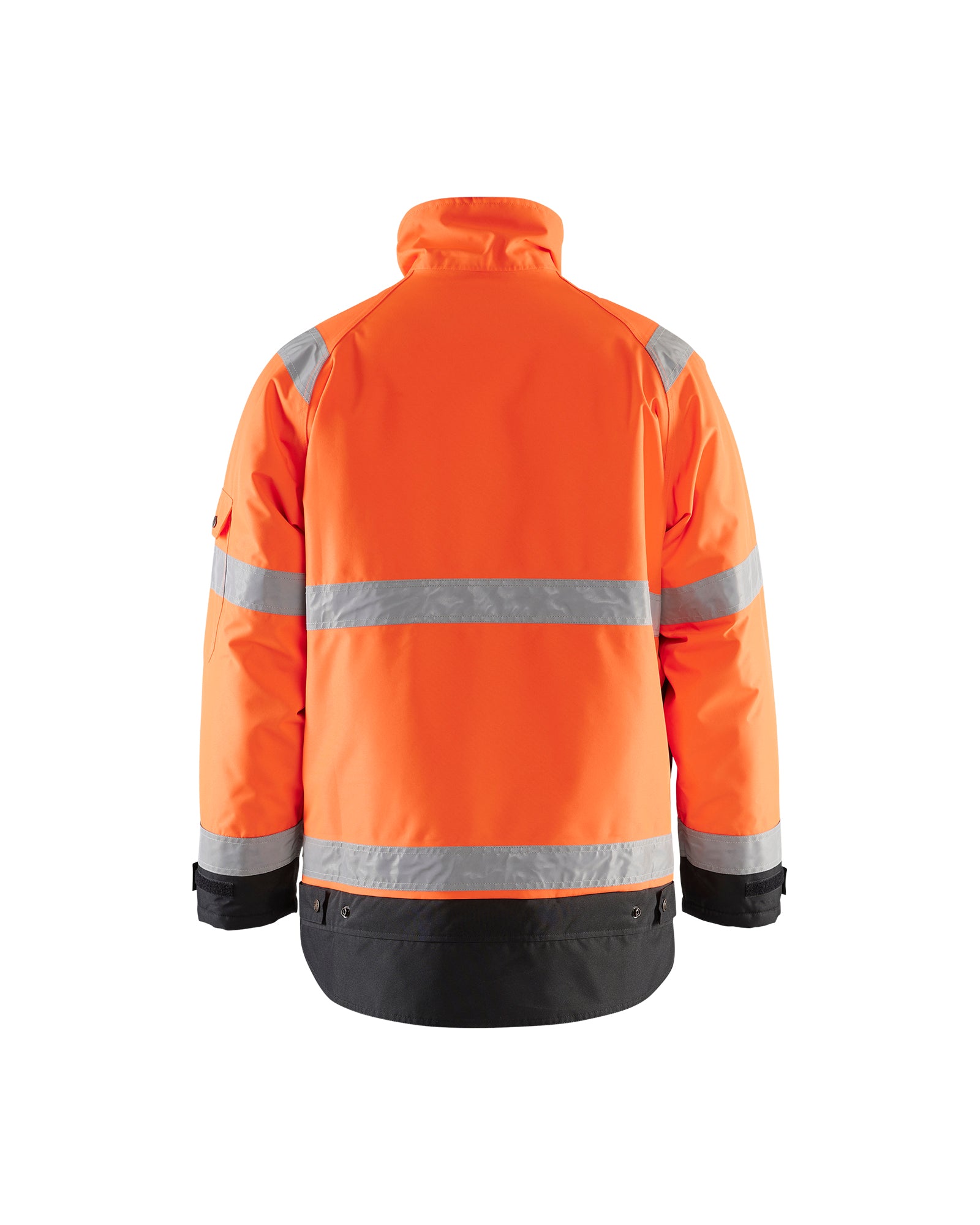 blaklader-hi-vis-veste-bomber-hiver-orange-noir image 2