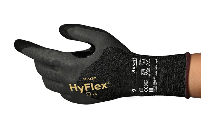 ansell-hyflex-11-937-gants-de-travail-taille-8-m-x12 image 1