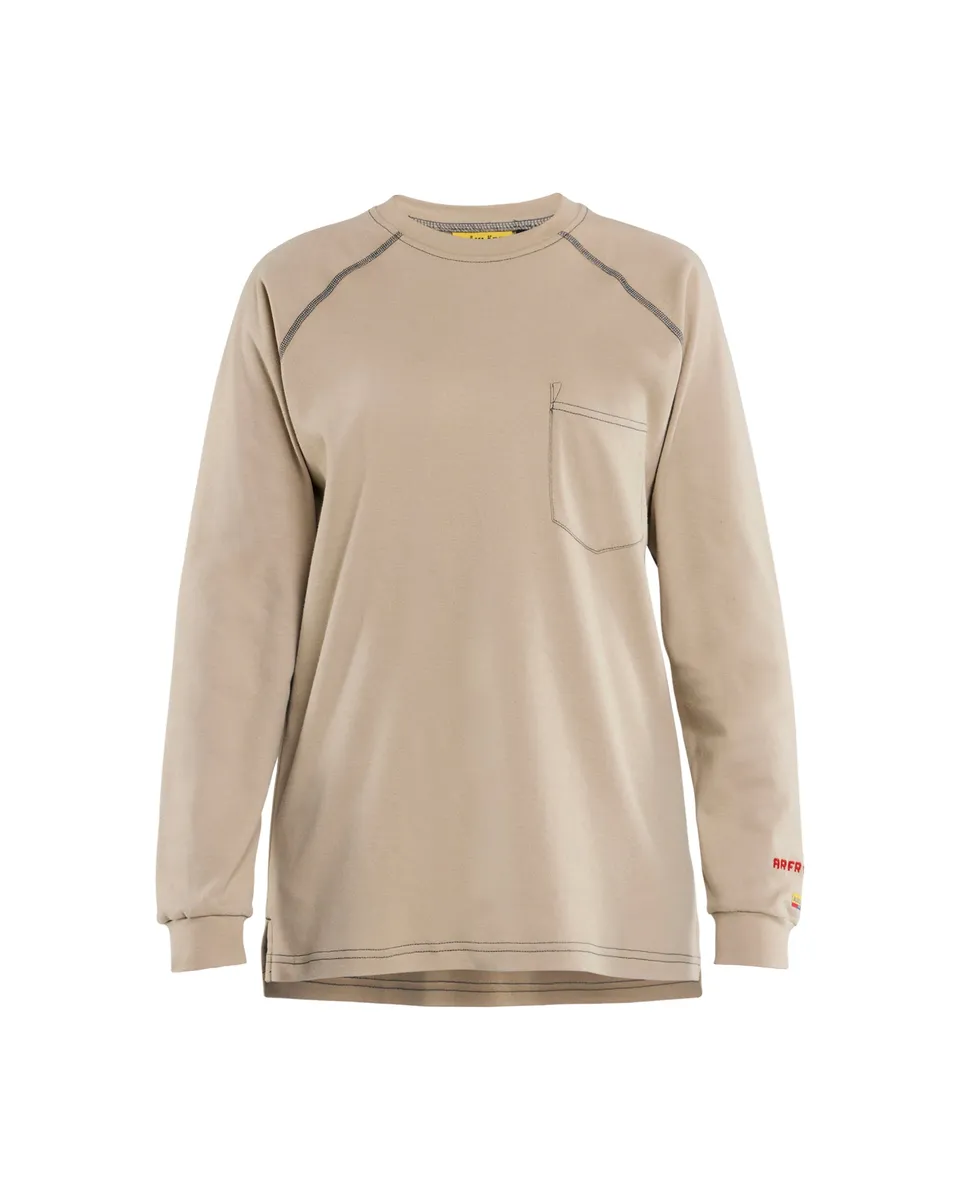 blaklader-chemise-travail-femme-ignifug-e-pierre-manches-longues image 1
