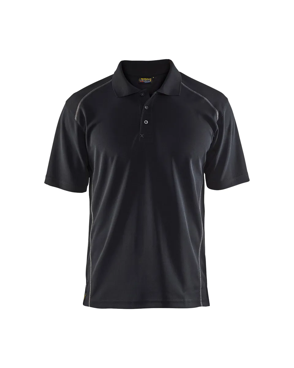 blaklader-sport-polo-noir-l-ger-anti-uv-homme image 1