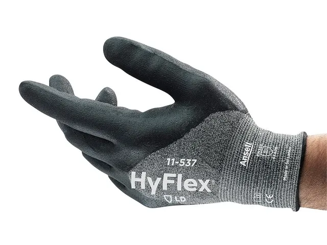 ansell-hyflex-11-537-gants-anti-coupure-taille-l-lot-12-paires image 1
