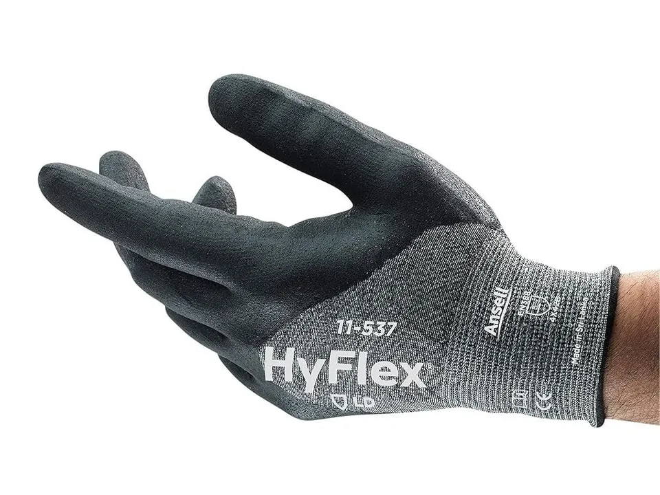 ansell-hyflex-11-537-gants-anti-coupure-taille-l-lot-12-paires image 1