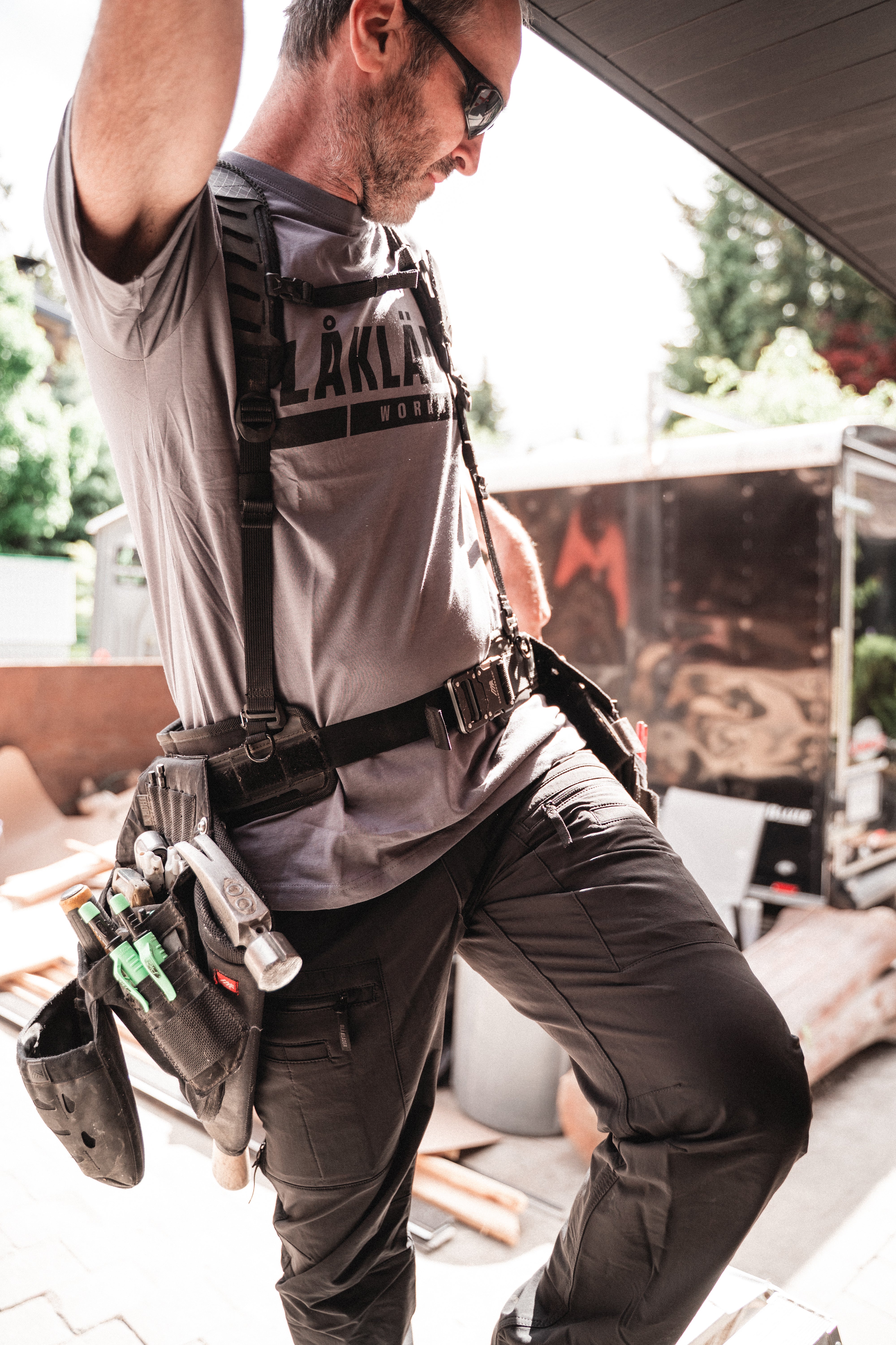 blaklader-solano-ventilated-lite-pantalon-travail-noir-stretch image 7