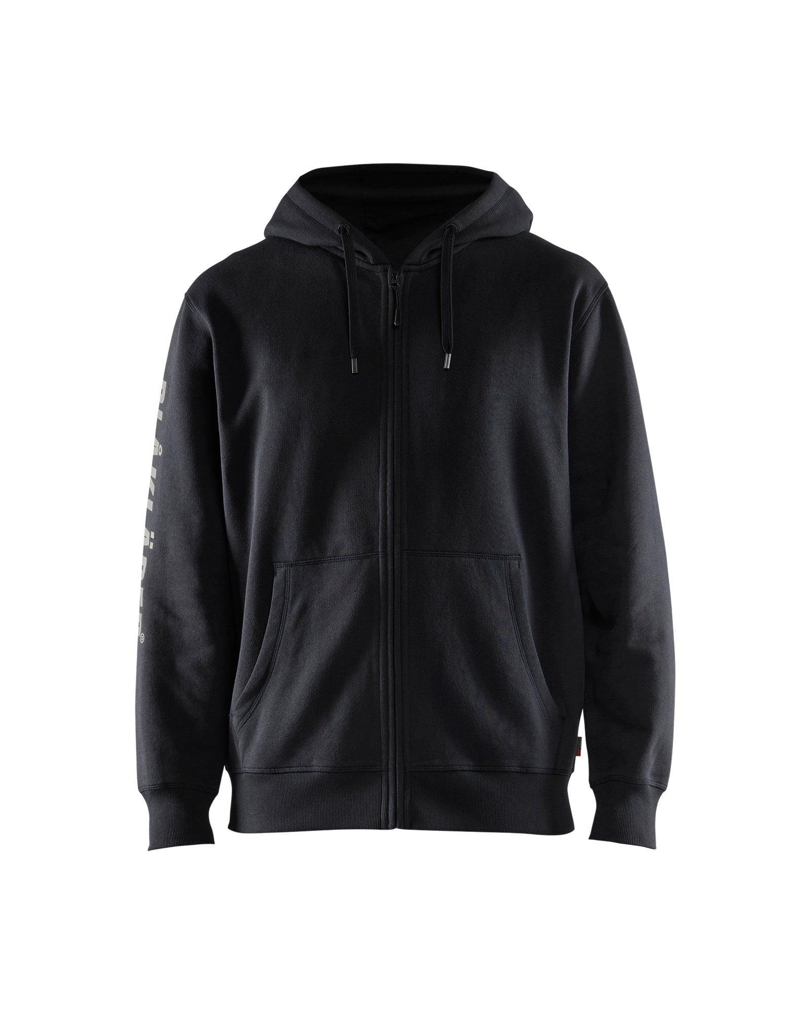 blaklader-hoodie-zip-sweat-capuche-noir-pais-coton image 1