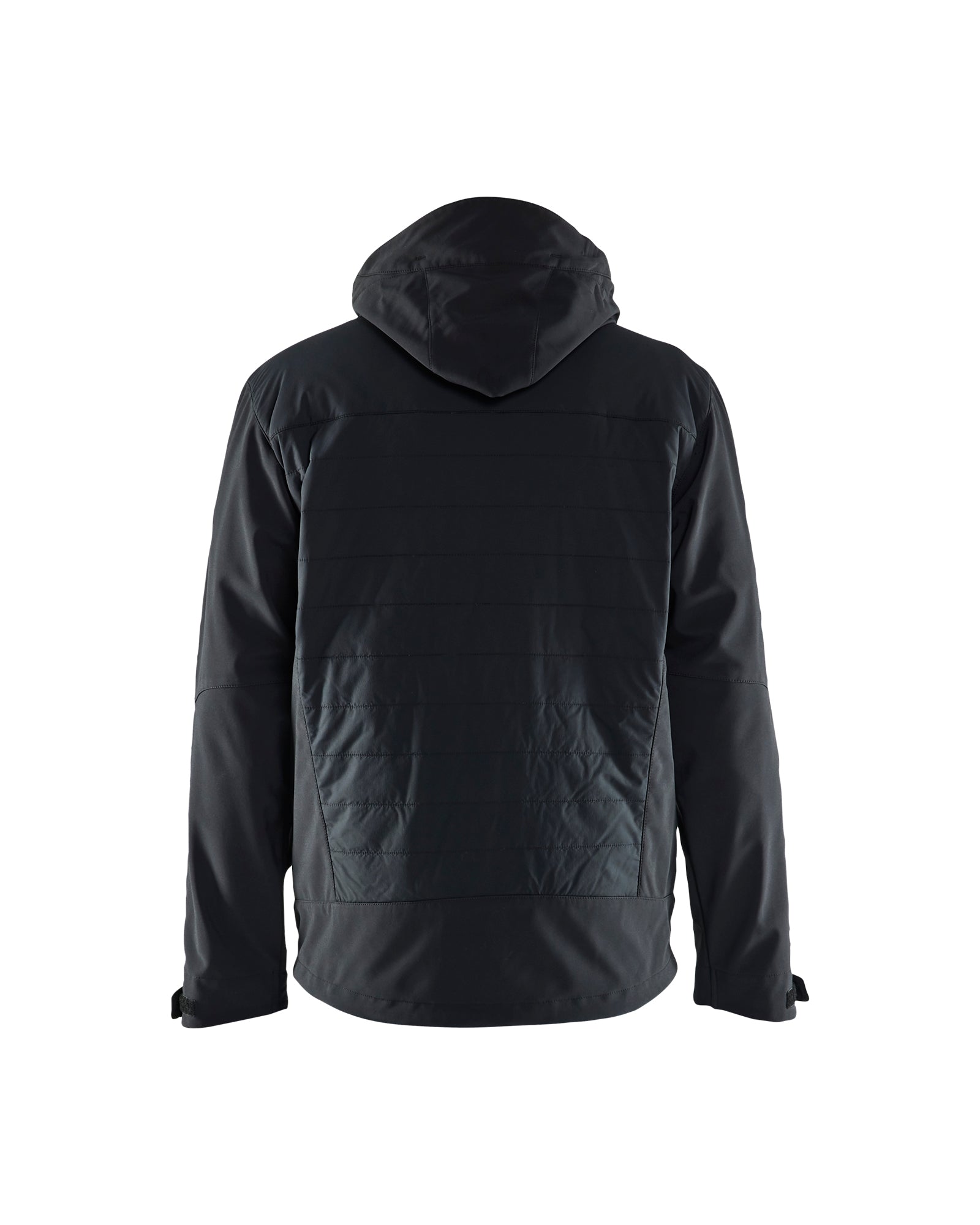 blaklader-tahoe-hybrid-veste-travail-noir-orange-matelass-e image 2