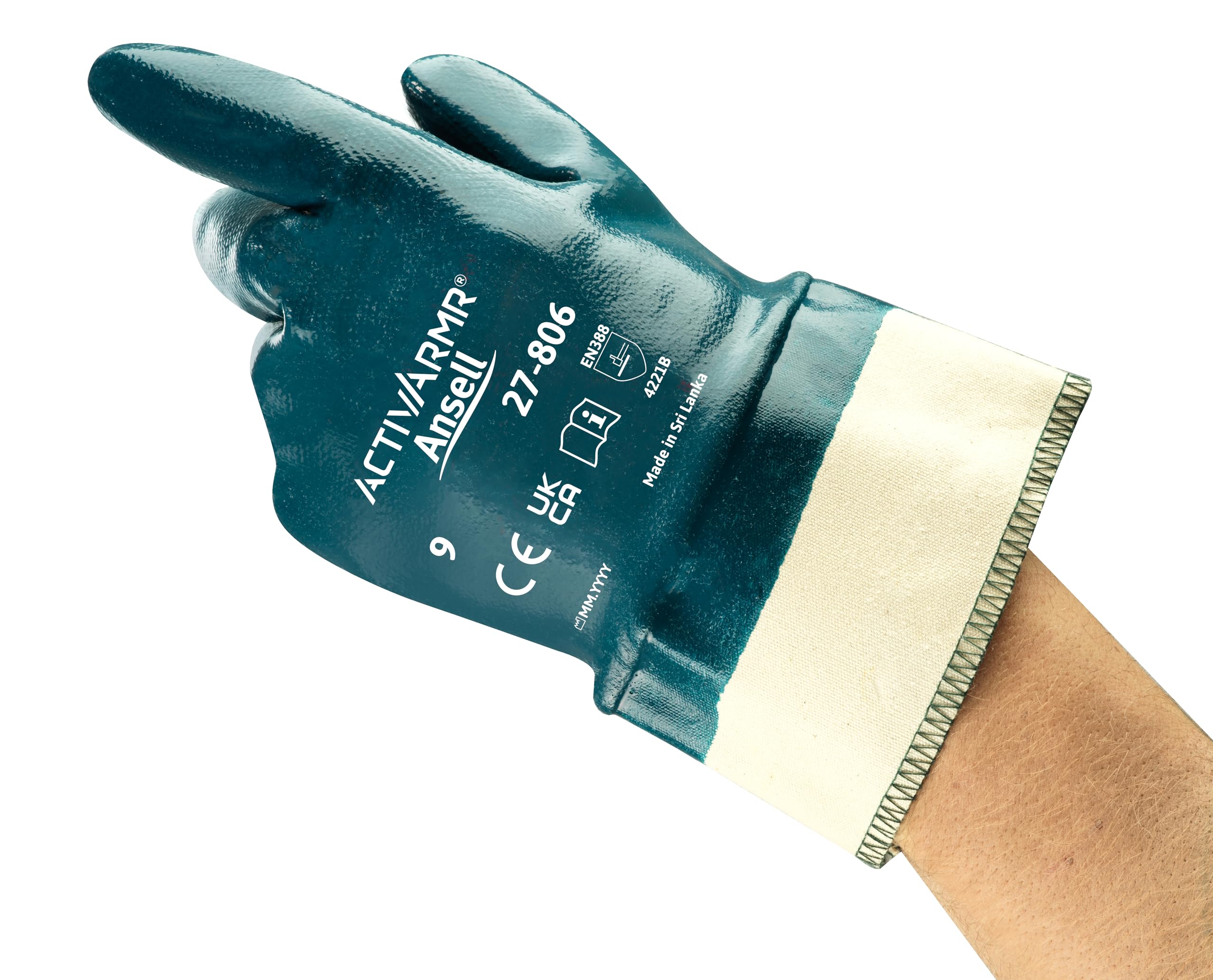 ansell-activarmr-27-806-gants-travail-verts-taille-9-l-12-paires image 1
