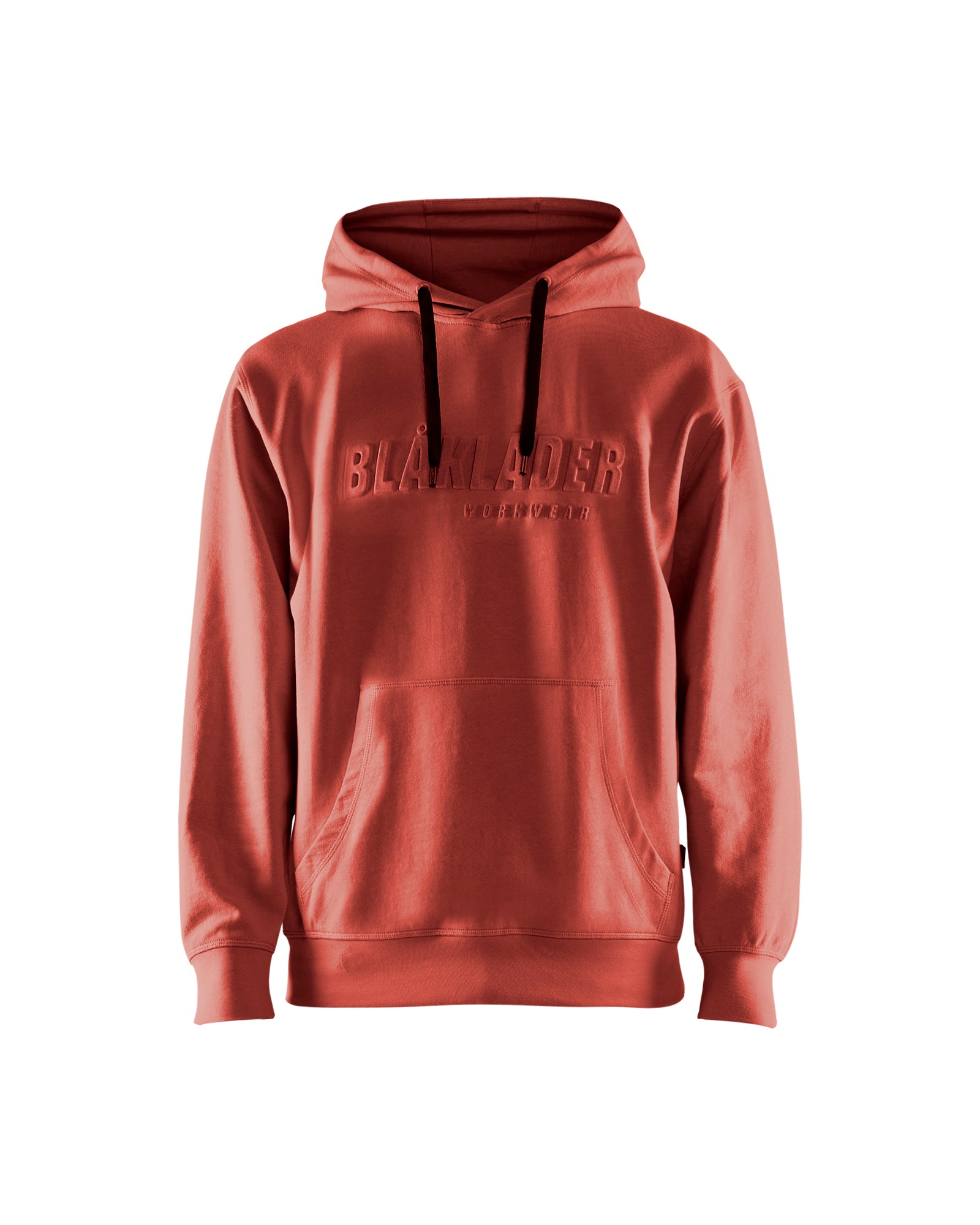 blaklader-3d-hoodie-sweat-capuche-burned-red-coton image 1