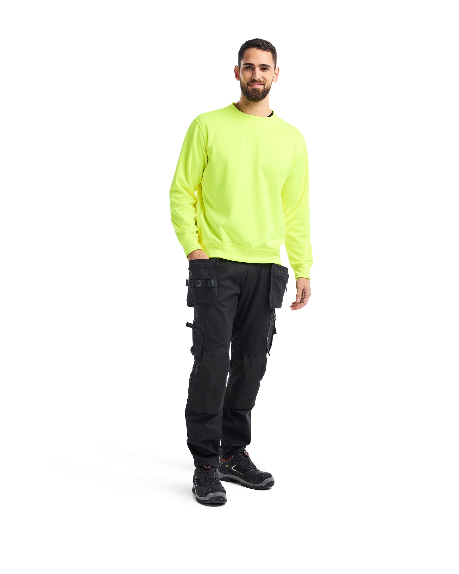 blaklader-sweatshirt-visibilit-jaune image 5