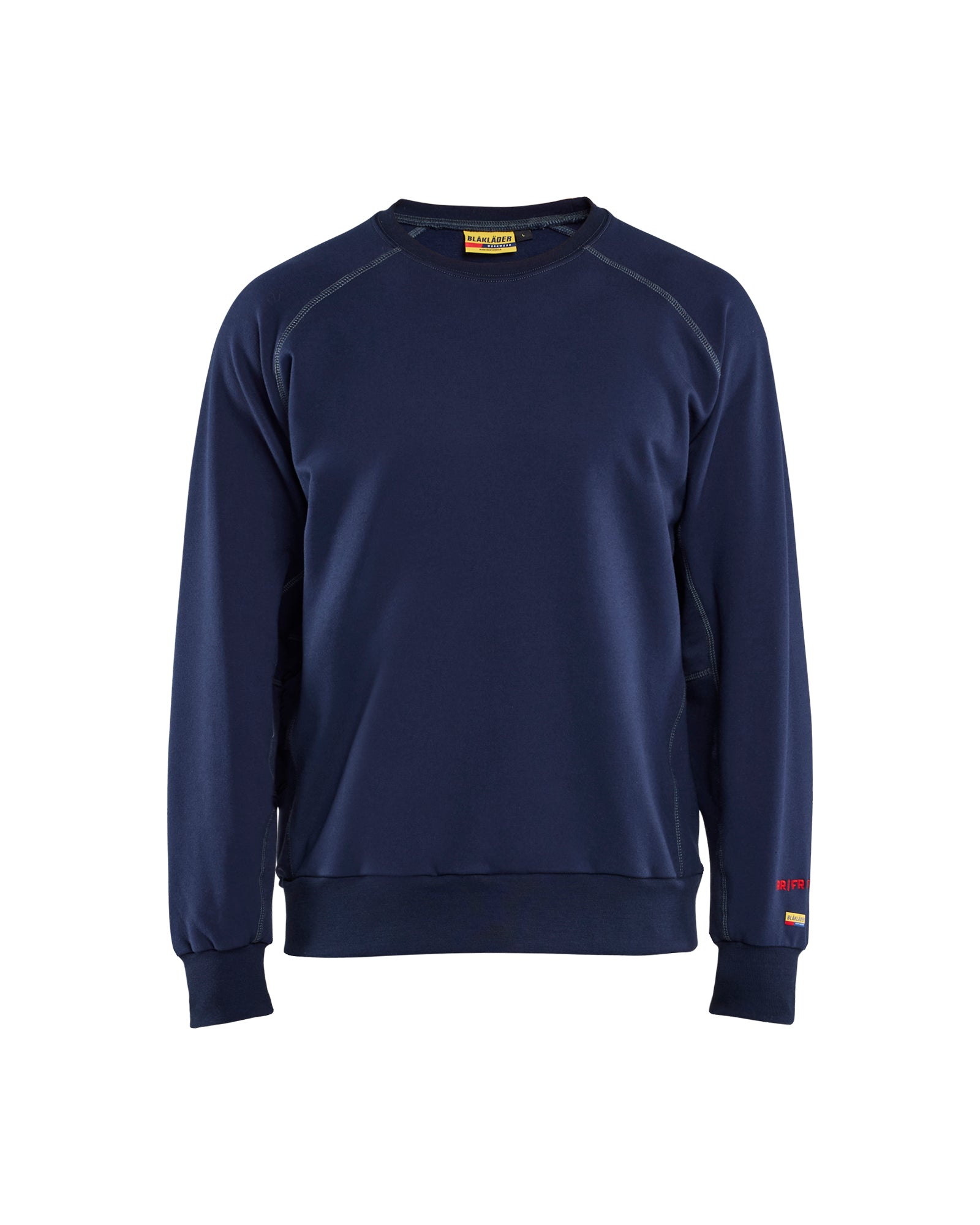 blaklader-flame-resistant-crewneck-sweat-col-rond-ignifuge-bleu image 1