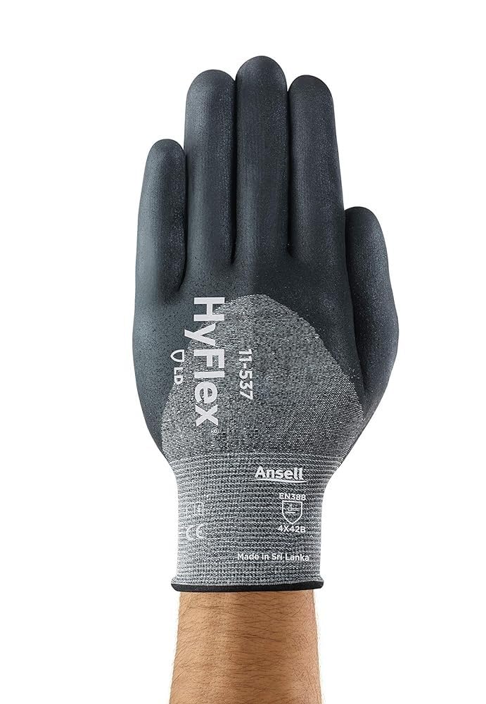 ansell-hyflex-11-537-gants-anti-coupure-taille-l-lot-12-paires image 2