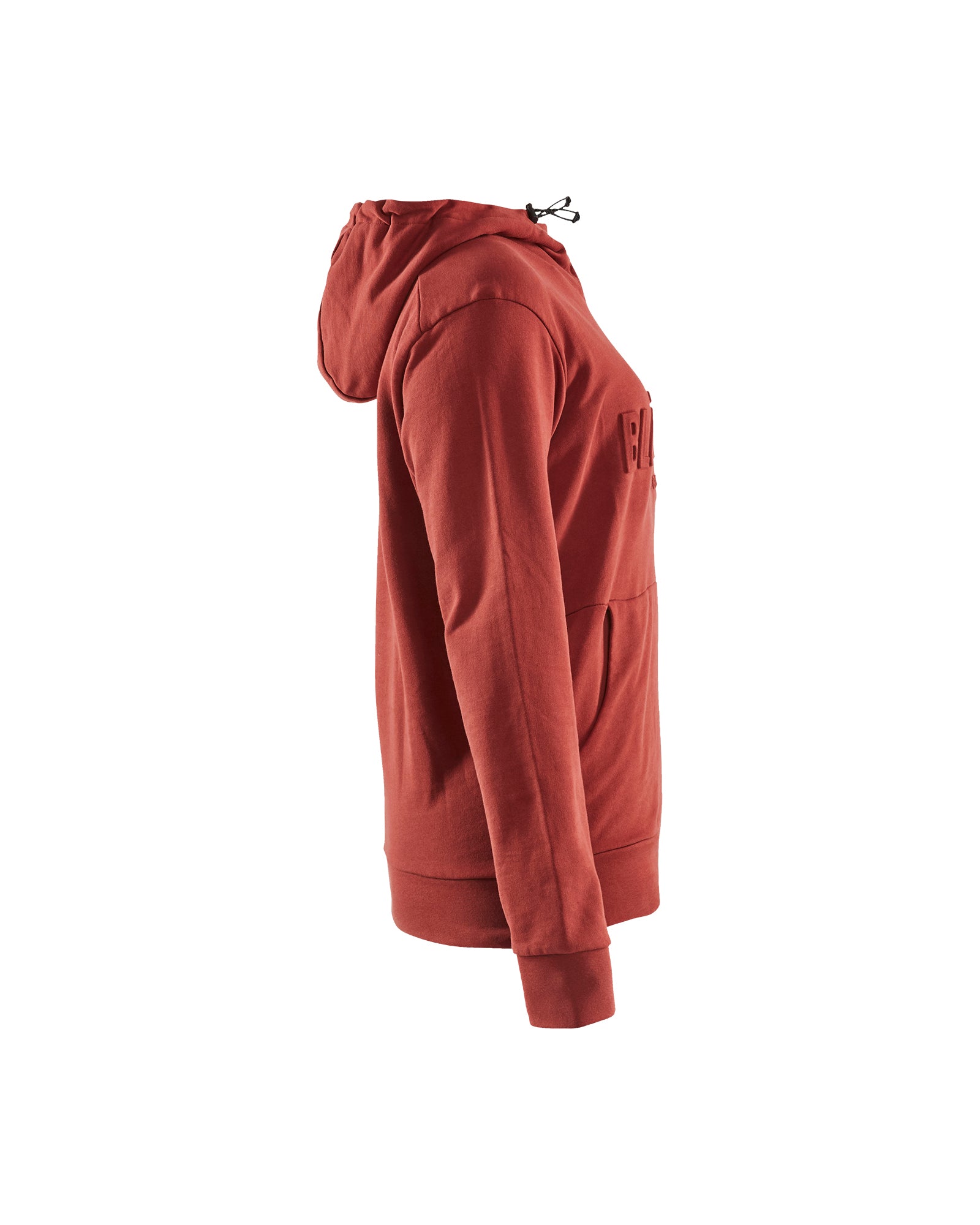 blaklader-3d-sweat-capuche-femme-rouge-br-l-coton image 3